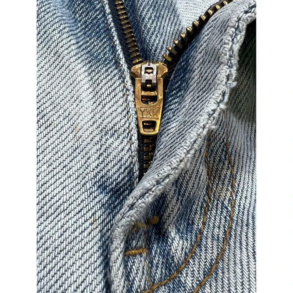 Levis 560 Comfort Fit Jeans‎ Mens 36x32 Light Wash Distressed Denim grunge